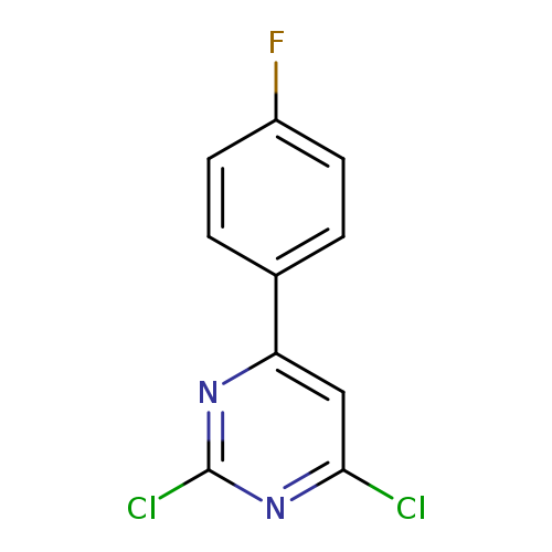 Pyrimidine,2,4-dichloro-6-(4-fluorophenyl)-