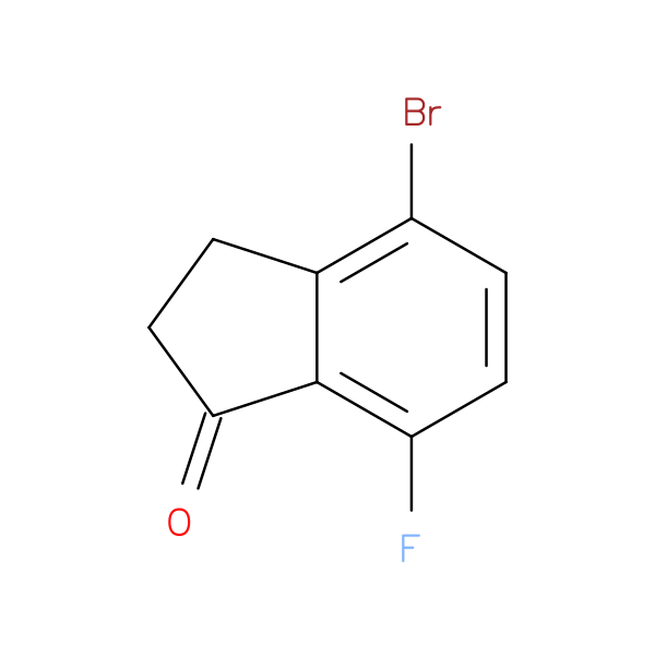 4-Bromo-7-fluoro-2,3-dihydro-1H-inden-1-one