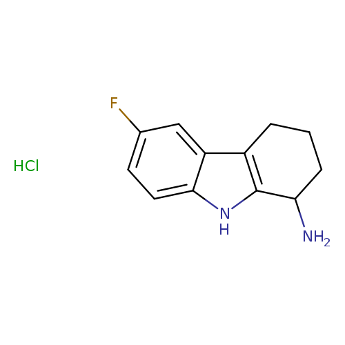 6-fluoro-2,3,4,9-tetrahydro-1H-carbazol-1-amine hydrochloride