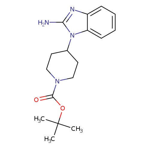 tert-butyl 4-(2-amino-1H-1,3-benzodiazol-1-yl)piperidine-1-carboxylate