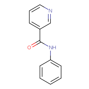 3-Pyridinecarboxamide, N-phenyl-