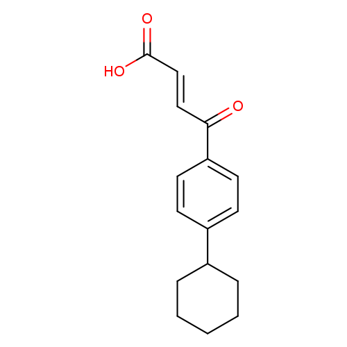 4-(4-Cyclohexylphenyl)-4-oxobut-2-enoic acid