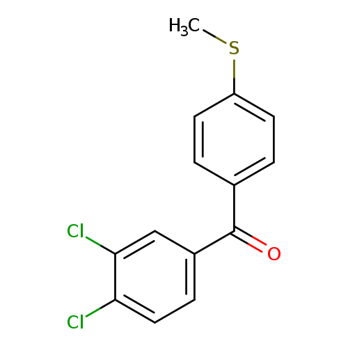 3,4-Dichloro-4'-(methylthio)benzophenone