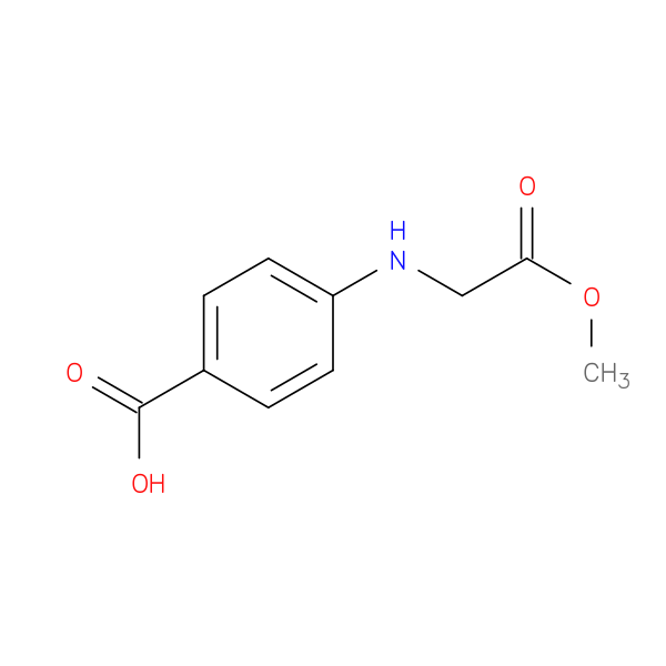 4-[(2-Methoxy-2-oxoethyl)amino]benzoic acid