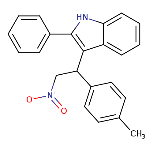 3-[1-(4-methylphenyl)-2-nitroethyl]-2-phenyl-1H-indole
