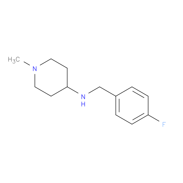 4-(4-Fluorobenzylamino)-1-methylpiperidine