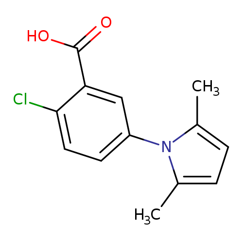 2-chloro-5-(2,5-dimethyl-1H-pyrrol-1-yl)benzoic acid