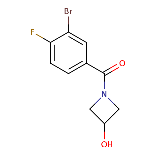 1-(3-Bromo-4-fluorobenzoyl)azetidin-3-ol