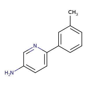 6-M-tolylpyridin-3-ylamine