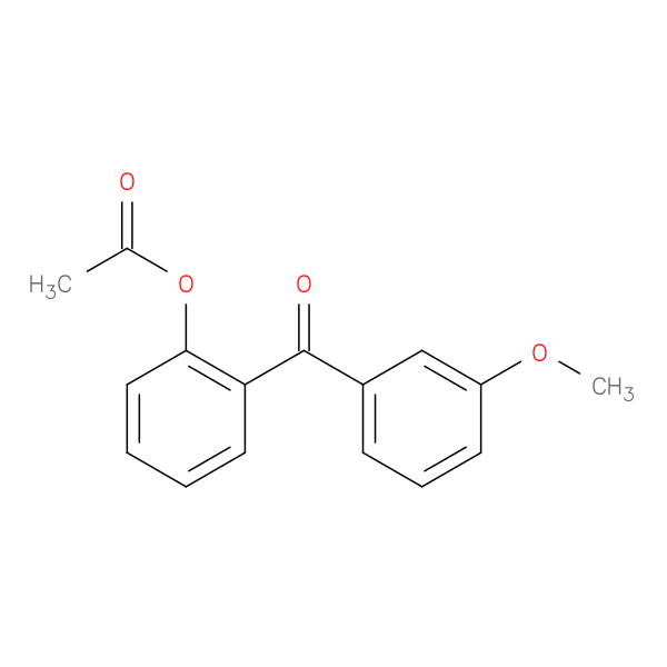 2-Acetoxy-3'-methoxybenzophenone