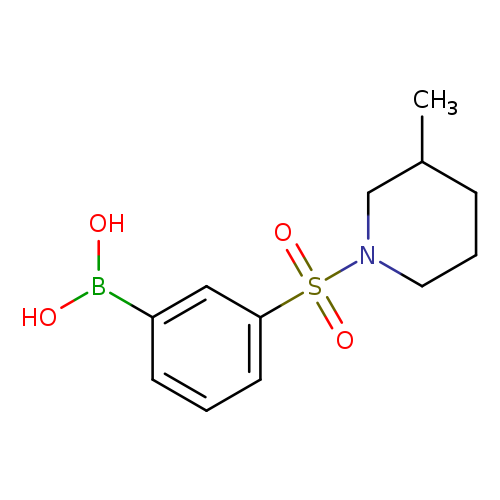 (3-((3-methylpiperidin-1-yl)sulfonyl)phenyl)boronic acid