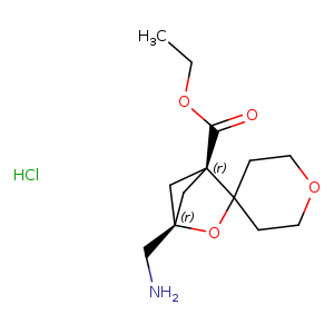 ethyl 4-(aminomethyl)-3-oxaspiro[bicyclo[2.1.1]hexane-2,4'-oxane]-1-carboxylate hydrochloride