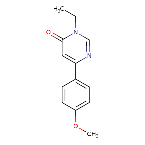 3-ethyl-6-(4-methoxyphenyl)-3,4-dihydropyrimidin-4-one