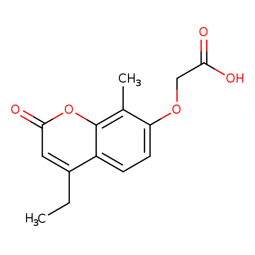 [(4-Ethyl-8-methyl-2-oxo-2h-chromen-7-yl)oxy]acetic acid
