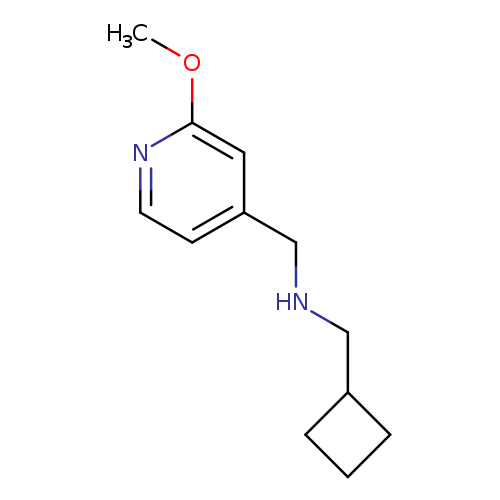 (Cyclobutylmethyl)[(2-methoxypyridin-4-yl)methyl]amine