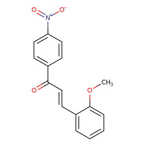 (2E)-3-(2-methoxyphenyl)-1-(4-nitrophenyl)prop-2-en-1-one