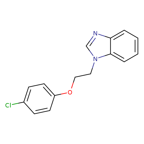 1-[2-(4-chlorophenoxy)ethyl]-1H-benzimidazole