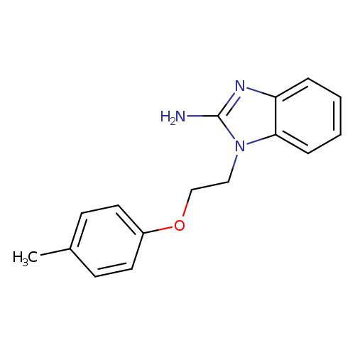 1-(2-(p-Tolyloxy)ethyl)-1H-benzo[d]imidazol-2-amine