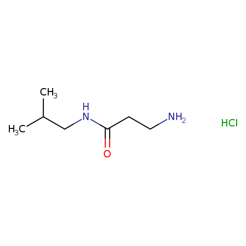 3-Amino-N-isobutylpropanamide hydrochloride