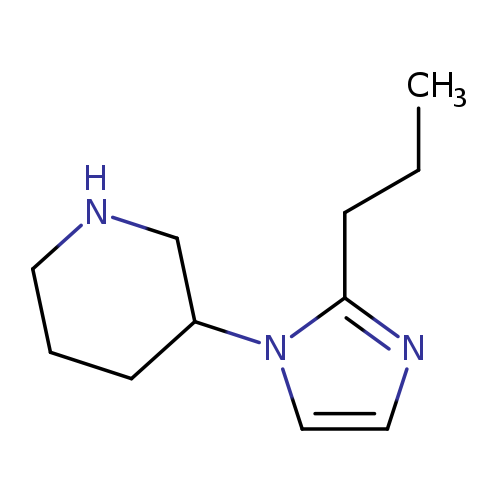 3-(2-propyl-1H-imidazol-1-yl)piperidine