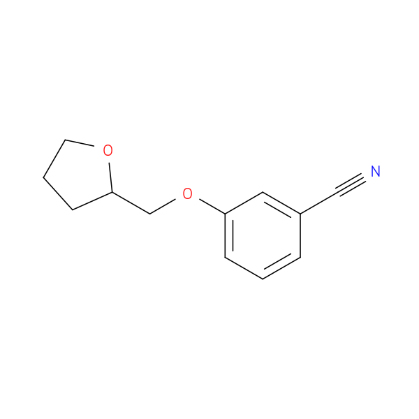 3-(Oxolan-2-ylmethoxy)benzonitrile