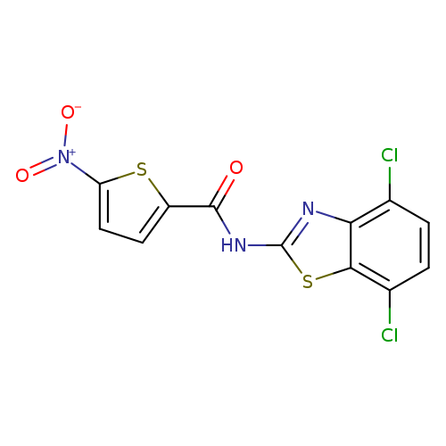 N-(4,7-dichloro-1,3-benzothiazol-2-yl)-5-nitrothiophene-2-carboxamide