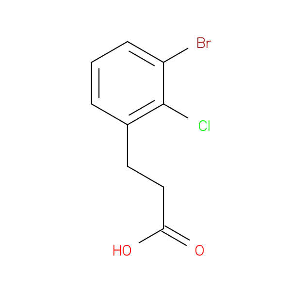 3-(3-bromo-2-chlorophenyl)propanoic acid