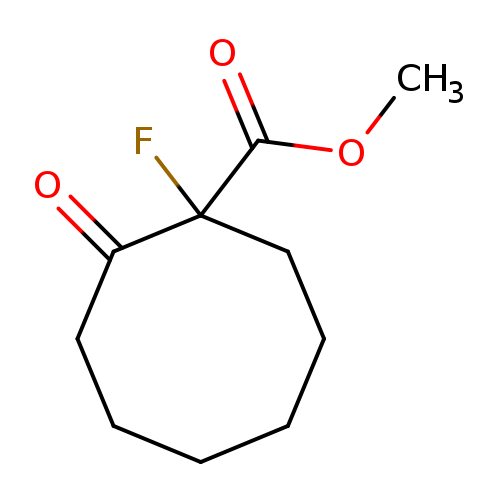 methyl 1-fluoro-2-oxocyclooctane-1-carboxylate
