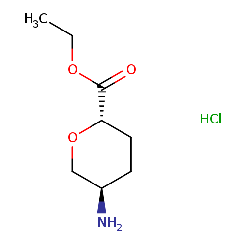 ethyl trans-5-amino-tetrahydro-pyran-2-carboxylate