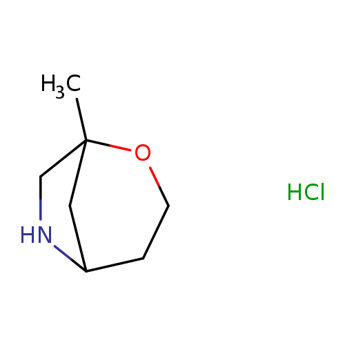1-methyl-2-oxa-6-azabicyclo[3.2.1]octane hydrochloride