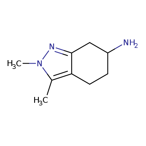 2,3-dimethyl-4,5,6,7-tetrahydro-2H-indazol-6-amine