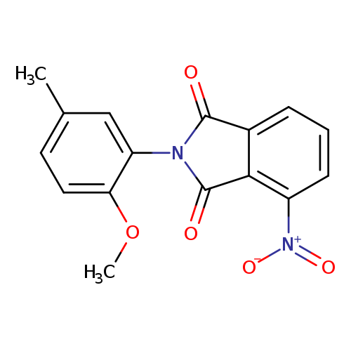4-nitro-2-(2-methoxy-5-methylphenyl)-1H-isoindole-1,3(2H)-dione