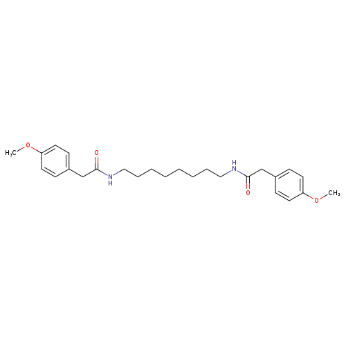 2-(4-methoxyphenyl)-N-(8-{[(4-methoxyphenyl)acetyl]amino}octyl)acetamide