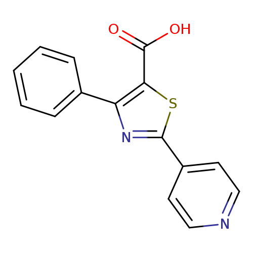 4-Phenyl-2-(4-pyridyl)thiazole-5-carboxylic acid