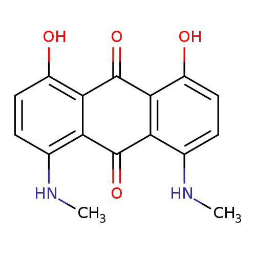 1,8-Dihydroxy-4,5-bis(methylamino)anthracene-9,10-dione