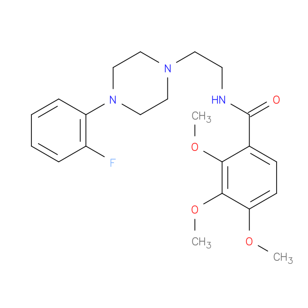 N-{2-[4-(2-fluorophenyl)piperazin-1-yl]ethyl}-2,3,4-trimethoxybenzamide