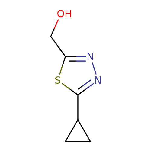 (5-cyclopropyl-1,3,4-thiadiazol-2-yl)methanol