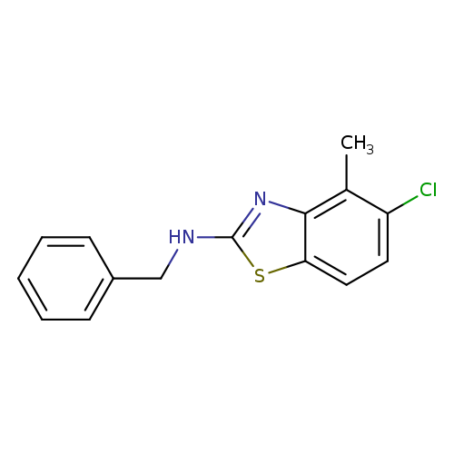 N-Benzyl-5-chloro-4-methyl-1,3-benzothiazol-2-amine