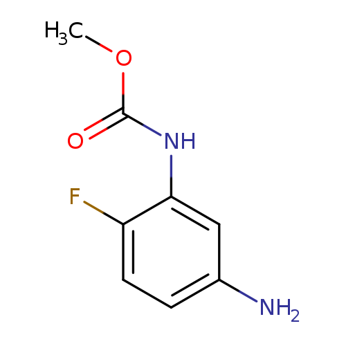Carbamic acid, (5-amino-2-fluorophenyl)-, methyl ester
