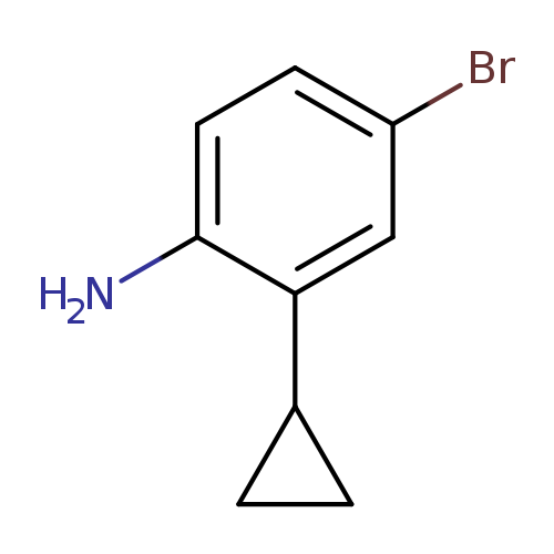 4-Bromo-2-cyclopropylaniline