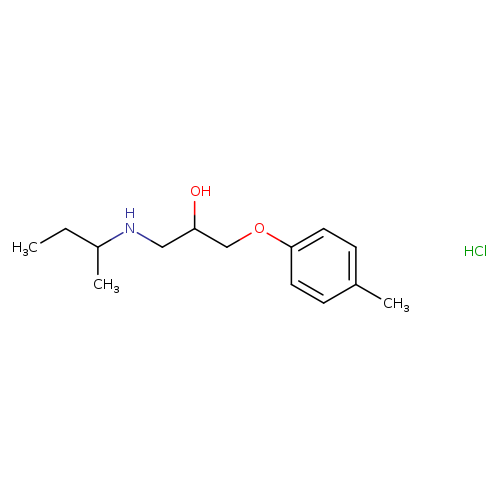 1-[(butan-2-yl)amino]-3-(4-methylphenoxy)propan-2-ol hydrochloride