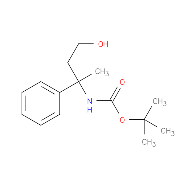 tert-Butyl 4-hydroxy-2-phenylbutan-2-ylcarbamate