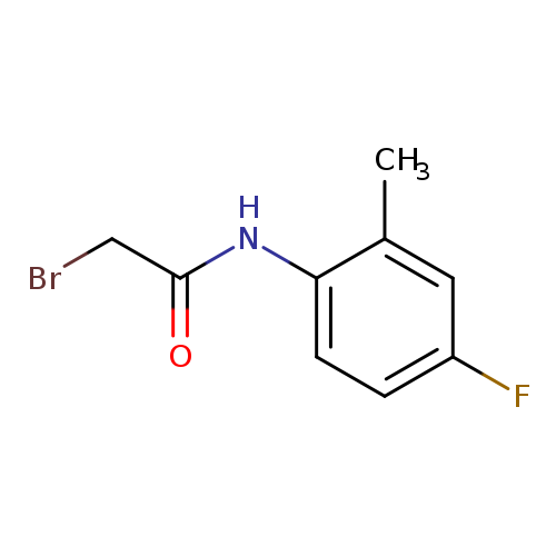 2-Bromo-n-(4-fluoro-2-methylphenyl)acetamide
