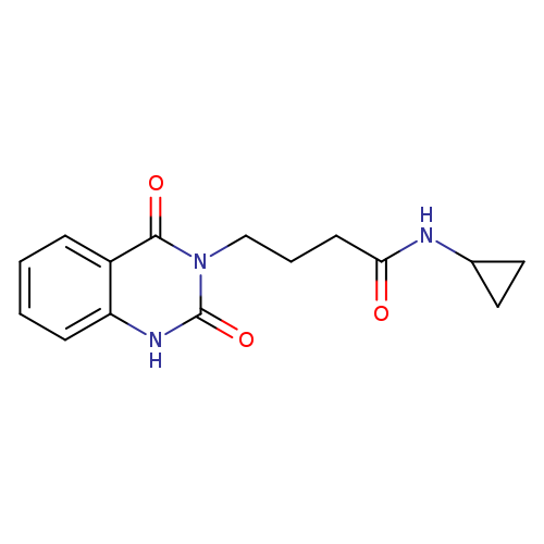 N-cyclopropyl-4-(2,4-dioxo-1,2,3,4-tetrahydroquinazolin-3-yl)butanamide