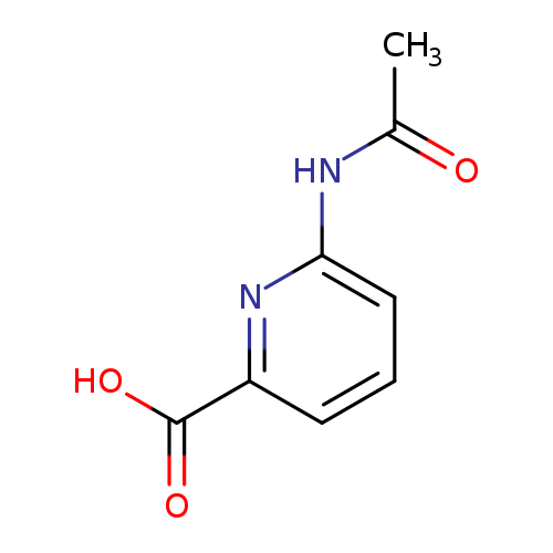 6-Acetamidopicolinic acid, 6-(Acetylamino)pyridine-2-carboxylic acid