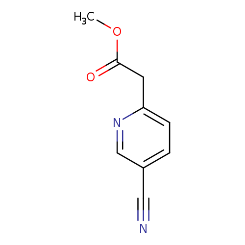 methyl 2-(5-cyanopyridin-2-yl)acetate