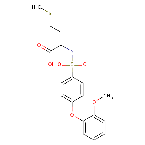 N-[4-(2-Methoxyphenoxy)phenylsulfonyl]-S-MethylhoMocysteine