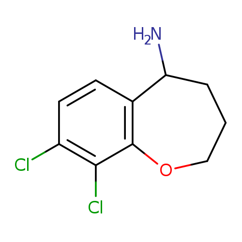 8,9-dichloro-2,3,4,5-tetrahydro-1-benzoxepin-5-amine