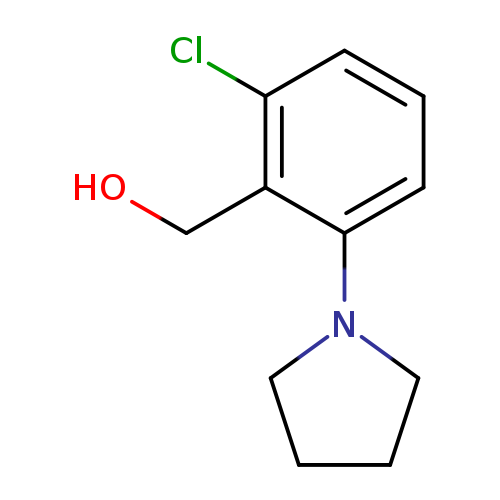 [2-Chloro-6-(pyrrolidin-1-yl)phenyl]methanol