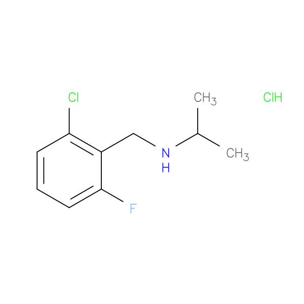 [(2-chloro-6-fluorophenyl)methyl](propan-2-yl)amine hydrochloride
